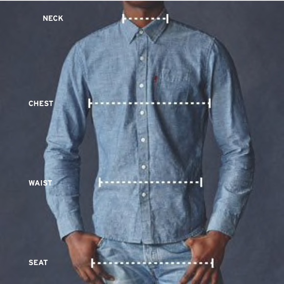 NWOT Levi’s Men’s Denim Trucker Jacket - Picture 5 of 7